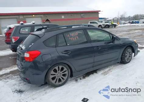 2013 Subaru Impreza 2.0I Sport Limited z USA, uszkodzony, nr VIN JF1GPAS69DH201118